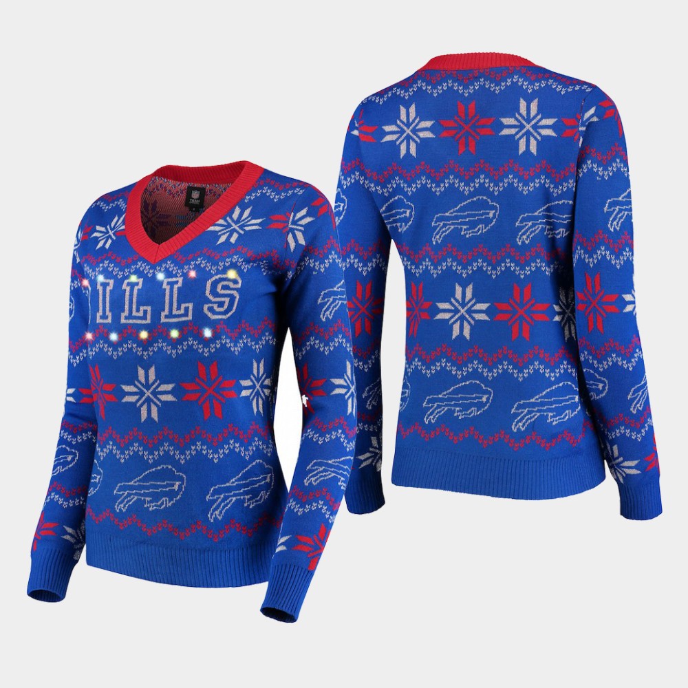 Buffalo Bills Ugly Sweaters, Bills Light Up Sweaters, Bills Bluetooth Christmas  Sweaters