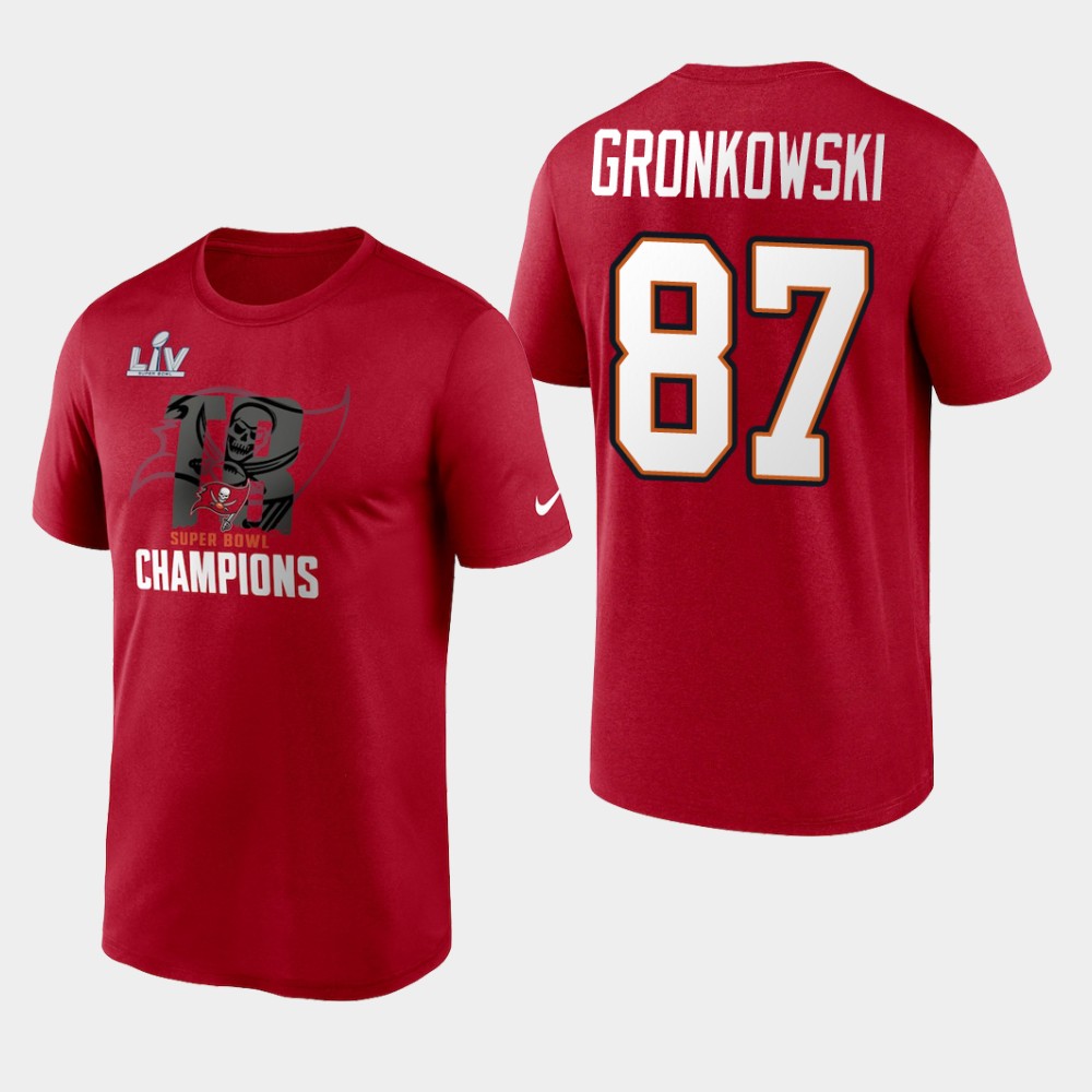 Tampa Bay Buccaneers Gronkowski Legend 87 3D Printed Personalized Polo Shirt  - T-shirts Low Price